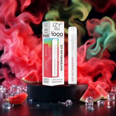 IZY one+ Watermelon Ice 0 mg 1000 poťahov