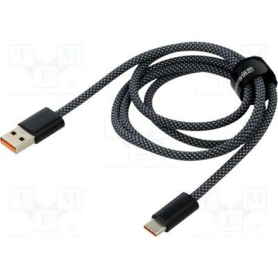 Baseus CALD000616 USB 2.0, USB A vidlice, USB C vidlice, 1m, šedý