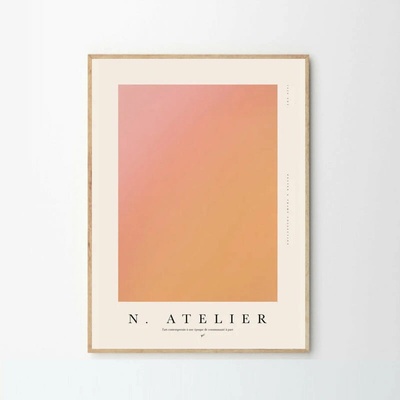Poster & Frame Plakát Warm Gradient 002 by N.Atelier 30x40 cm