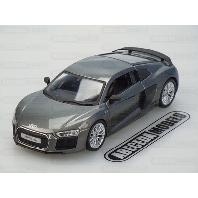 Maisto Audi R8 V10 plus šedá 1:24