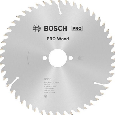 Bosch Accessories Pilový kotouč Optiline Wood 190 x 30 x 2,6 mm, 48 2608640617
