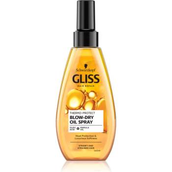 Schwarzkopf Gliss Oil Nutritive защитно масло за топлинно третиране на косата 150ml