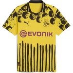 PUMA Детска футболна фланелка Puma x KidsSuper Borussia Dortmund Authentic Home Shirt 2025 2026 Adults - Yellow/Black