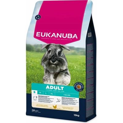 Eukanuba Adult Small rich in fresh chicken 15 kg