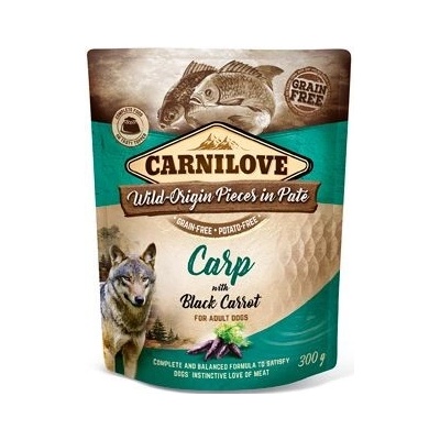 Carnilove Paté Carp & Black Carrot 12 x 300 g