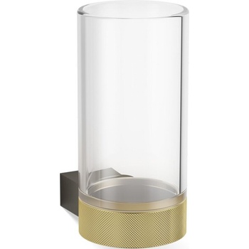 Decor Walther Чаша за четки за зъби Club стенна тъмен метал матово-златиста (0857467)