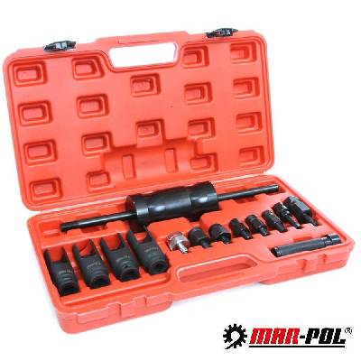 Обратен чук за вадене на дюзи к-т 14 части mar-pol m57687 (uni-7324)