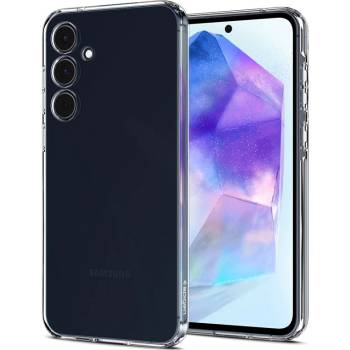 Spigen Калъф Spigen - Liquid Crystal, Galaxy A55, прозрачен (8809971224505)