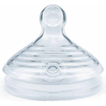 Image 1 of Nuk Силиконови биберони за шише NUK for Nature - Softer, размер L, 2 броя (10124027)