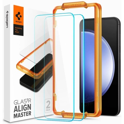 Spigen Стъклен Протектор за Samsung S23 FE, Spigen Align Master Glass Tr 2бр. , Прозрачен (AGL06986)