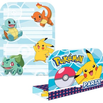 Pokémon pozvánky na párty