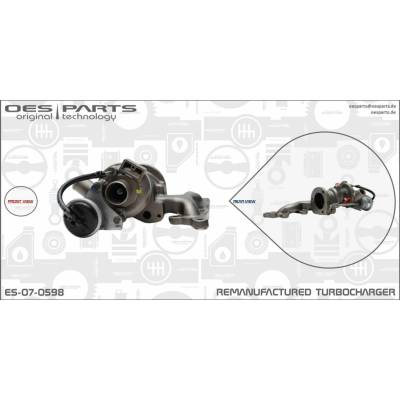 Plniace dúchadlo OES PARTS Product line OES-PARTS ES-07-0598