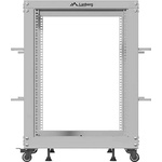 Lanberg open rack 19" 15U 600x600-1100 adjustable, grey (OR01-6115-S) - gtcomputers