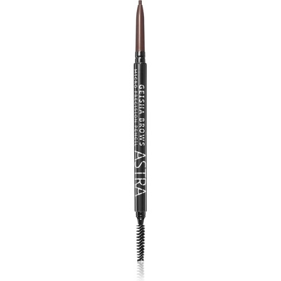 Astra Make-up Geisha Brows прецизен молив за вежди цвят 03 Brown 0, 9 гр