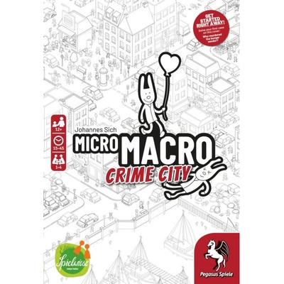 Pegasus Spiele Настолна игра MicroMacro: Crime City - семейна (BGBG0001754N)