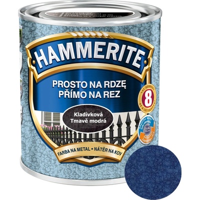 Akzo Nobel Hammerite Přímo na rez kladívkový 2,5L tmavě modrý