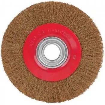 Image 1 of Raider Четка телена за шмиргел Ø 150 мм месинг 172102 raider