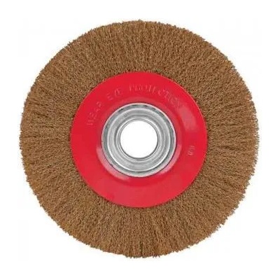 Raider Четка телена за шмиргел Ø 150 мм месинг 172102 raider