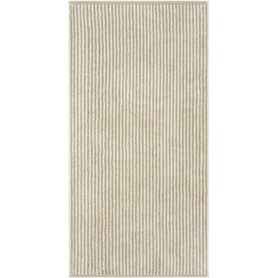 Cawö ručník Two Tone Stripes 480 písková 50 x 100 cm