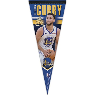 Wincraft Vlajka Stephen Curry Golden State Warriors NBA Premium Pennannt