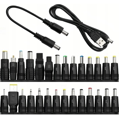 DC ADAPTÉR, KONCOVKA NAPÁJACIEHO ZDROJA 5.5X2.1MM, SIEŤOVÝ NAPÁJACÍ ZDROJ PRE LAPTOP