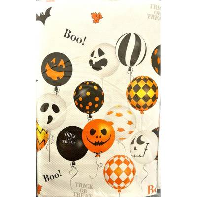 ZET servis Ubrus papírový Halloween Balloons 120 x 180 cm