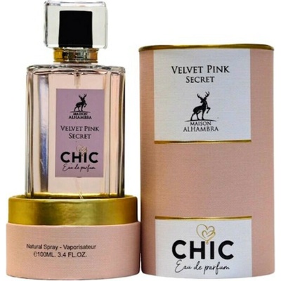 Maison Alhambra Chic Velvet Pink Secret parfémovaná voda dámská 100 ml