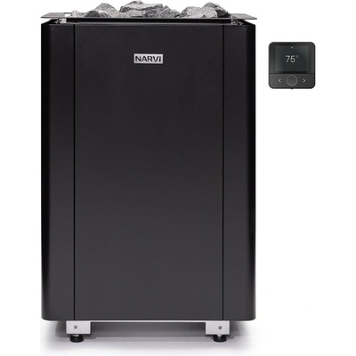 Narvi Ultra Small WiFi 9,0 kW černá