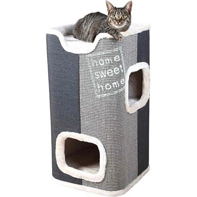 Trixie Cat Tower JORGE s odpočívadlem, s u kožešinou 78 cm