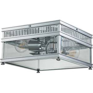 Elstead Lighting HOLBORN-F-PC - Външно осветително тяло HOLBORN 2xE27/60W/230V IP44 блестящ хром (ED0920)