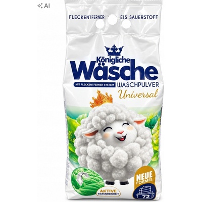 Königliche Wäsche Prací prášek univerzální 10 kg