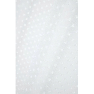 Fabryka Firan Curtain Factory White, průhledná záclona, 135 x 260 cm