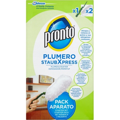 Pronto Duster Metlička na srsť a prach Štartovacie balenie s 2 náplňami 2 ks