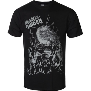 ROCK OFF Мъжка тениска Iron Maiden - Est. 1975 Life After Death Flames - ROCK OFF - IMTEE202MB