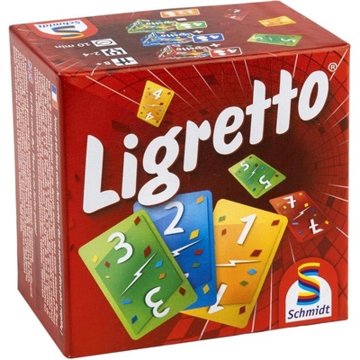 Schmidt Spiele Настолна игра Ligretto Card Game: Red Set - Семейна (1307)