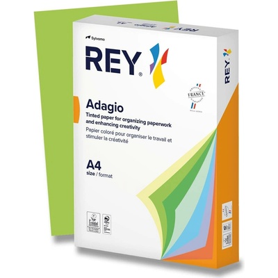 Rey Adagio barevný papír A4 80 g 500 listů jarně zelený