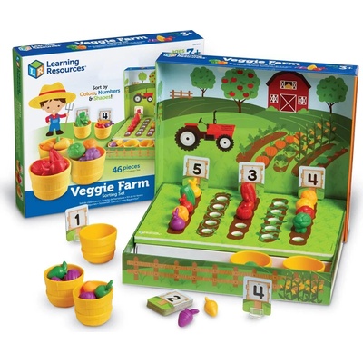 Learning Resources Zeleninová farma hra na triedenie