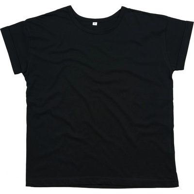 Mantis Voľné dámske tričko s krátkym rukávom Čierna