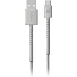 Fresh 'n Rebel Кабел Fresh N Rebel - USB-A/USB-C, 1.5 m, светлосив (2UCC150IG)