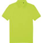B&C Collection B&C MY ECO POLO 65/35 / Мъжка поло тениска с къс ръкав - лайм S (01U428zn101)
