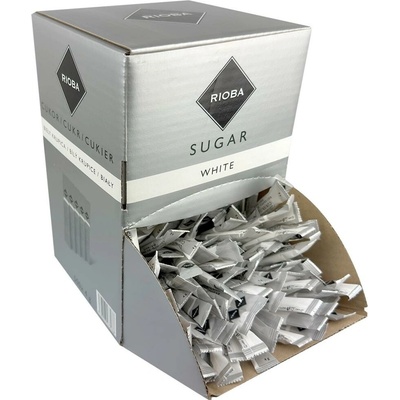 Rioba Cukor porciovaný biely tyčinky 500 x 4 g