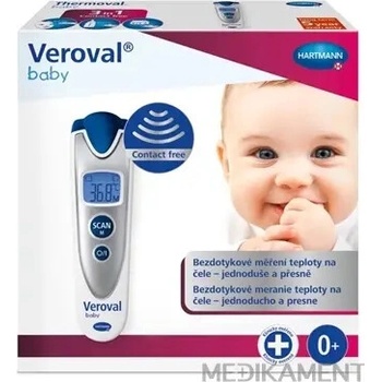 Vevoral Baby bezdotykový infračervený teplomer strieborný
