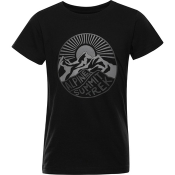 Alpine Pro Детска бързосъхнеща тениска ALPINE PRO REJO 2 черна варианта pb ALPINE PRO | Cheren | Момчешки | 104/110