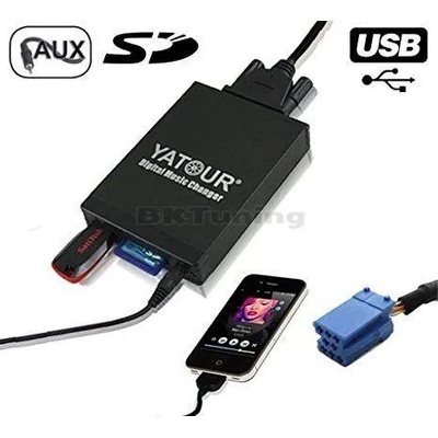 USB / MP3 audio interface с Bluetooth* за RENAULT CLIO, MEGANE, LAGUNA, ESPACE, TWINGO, SCENIC, KANGOO - с 8 пинов порт (DCREN)