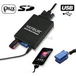  USB / MP3 audio interface с Bluetooth* за RENAULT CLIO, MEGANE, LAGUNA, ESPACE, TWINGO, SCENIC, KANGOO - с 8 пинов порт (DCREN)