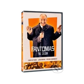Fantomas se zlobí DVD