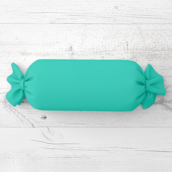 Biante Vankúš valec bonbon Rongo RG-093 Svetlo tyrkysový 15x40