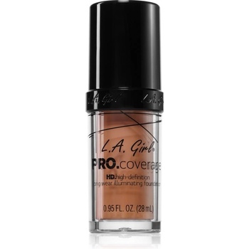 L,A Girl Rozjasňující make-up Pro Coverage GLM647 Warm Beige 28 ml