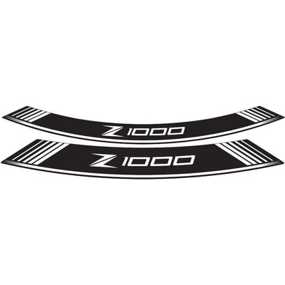 Linka na ráfek PUIG Z1000 7590B bílá linky na ráfek - sada 8ks