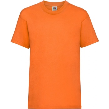 Valueweight Fruit of the Loom dievčenské tričko oranžová